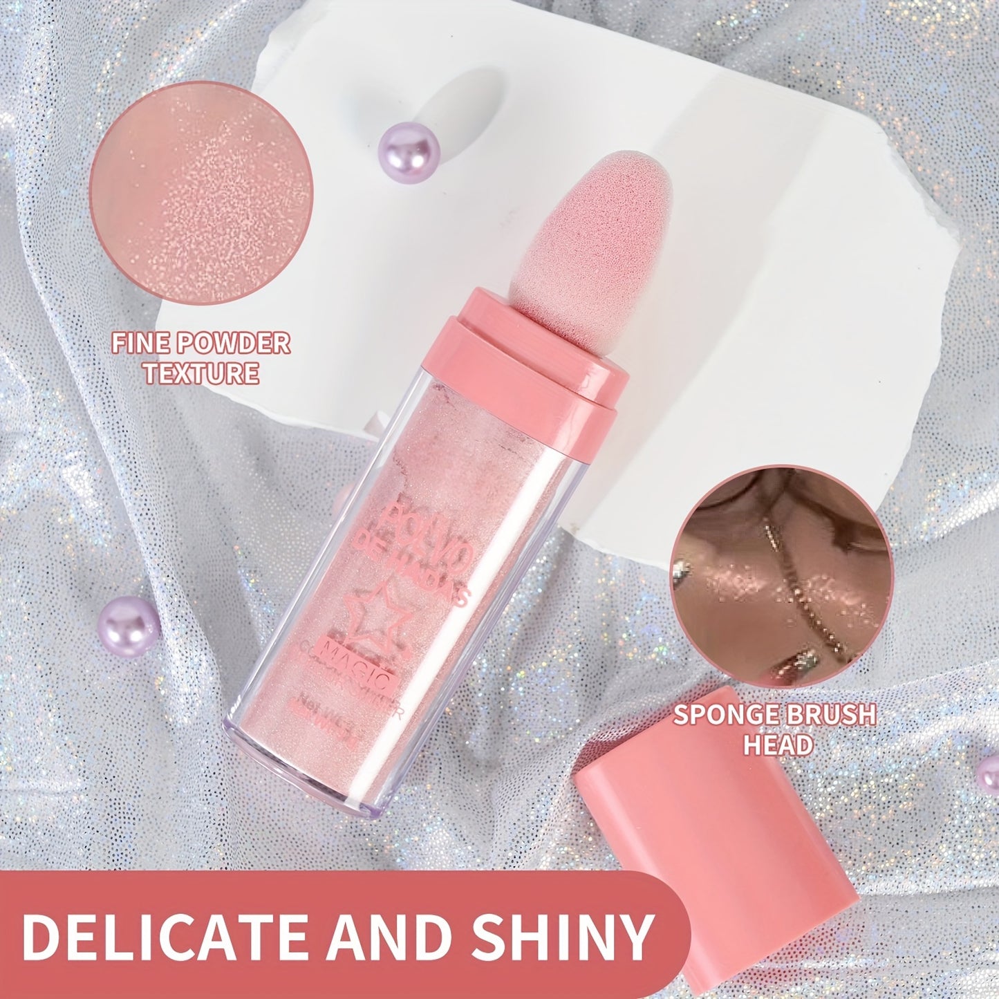 Magic Full Body Contouring Fairy Dust Highlight  - Pearlescent Clavicle and Face Sparkling Glitter
